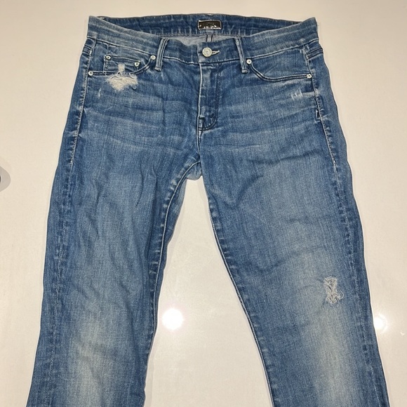 MOTHER THE LOOKER in graffiti girl JEANS - Picture 5 of 10